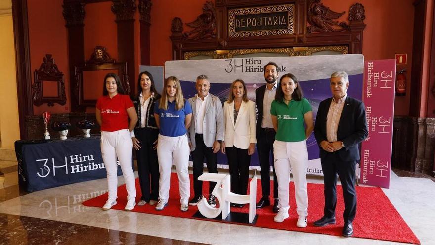Goiuri Zabaleta y Nora Mendizabal ponen en juego su txapela del Hiru Hiriburuak