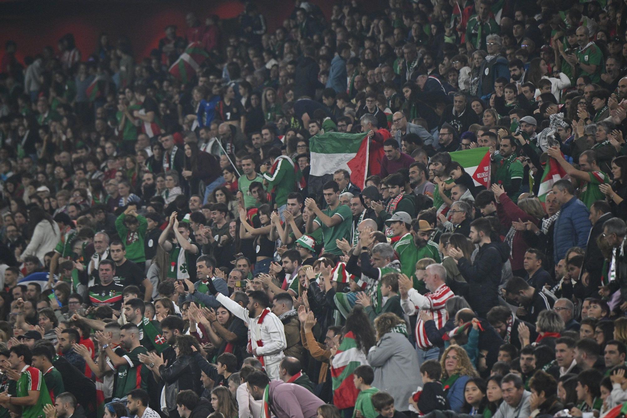 Las imágenes del Euskal Selekzioa - Palestina