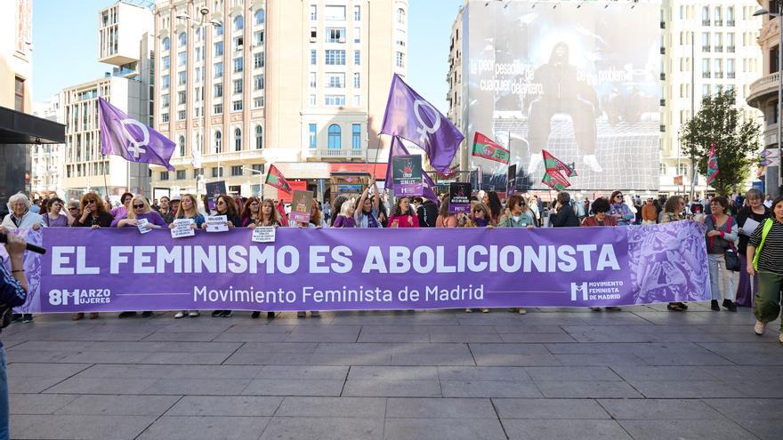 El movimiento feminista reclama una ley para abolir la prostitución en el Estado