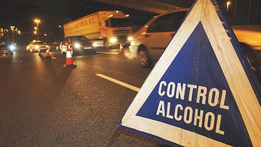 Campaña  de control de alcoholemia y drogas en la conducción  en Bilbao