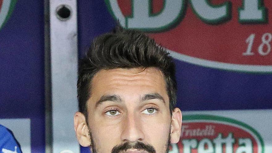 El capitán de la Fiorentina, Davide Astori.