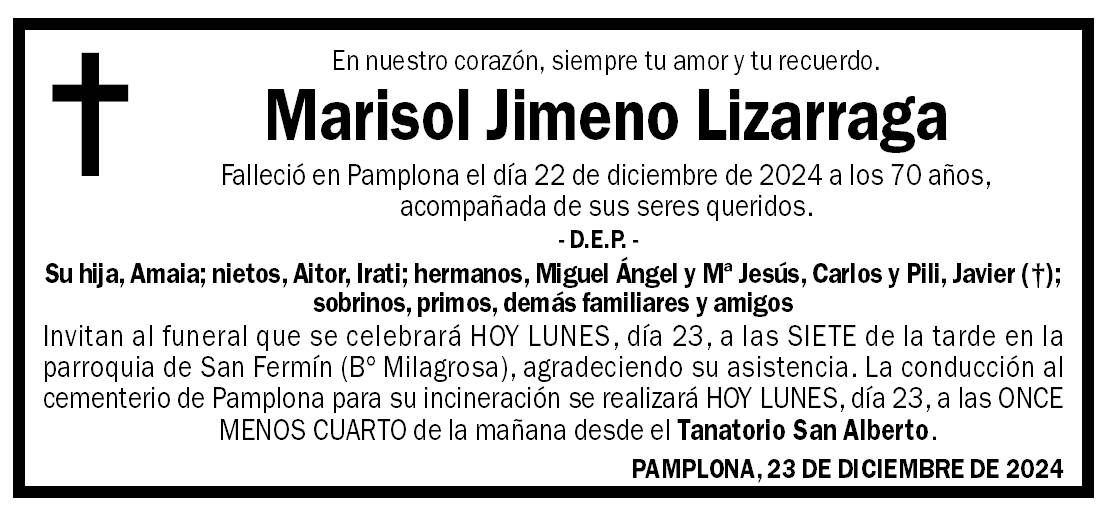 Marisol Jimeno Lizarraga
