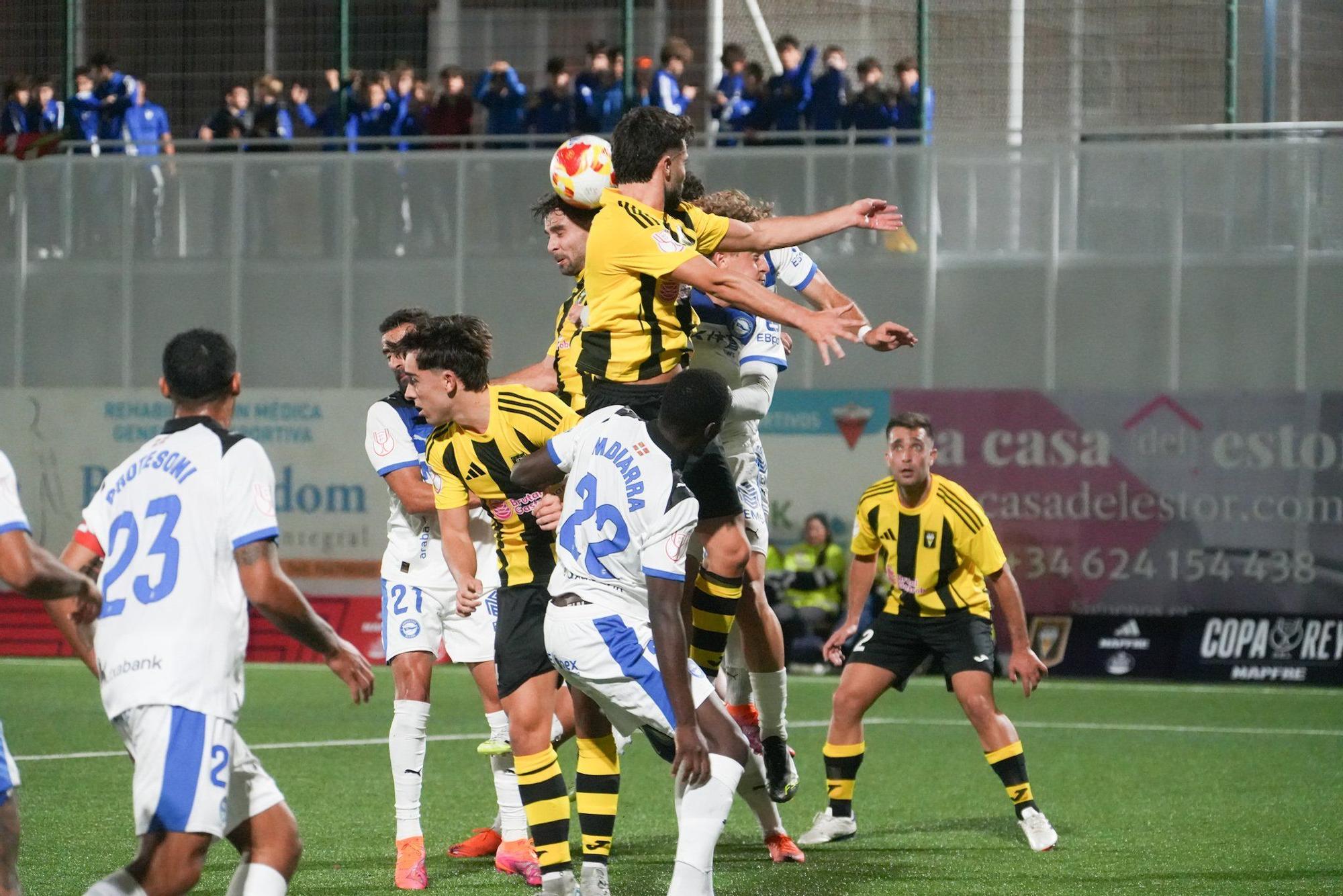 La goleada del Alavés al Getxo, en imágenes