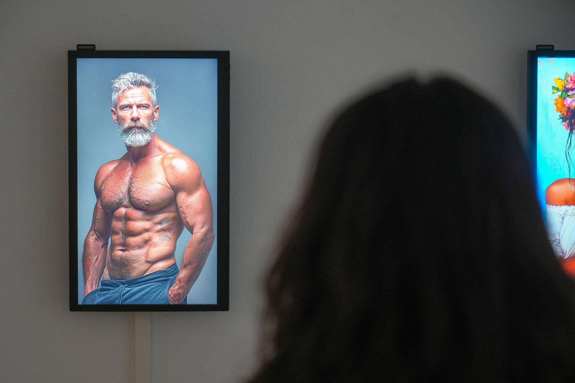 En imágenes: La exposición ‘¿Puede la Inteligencia Artificial ser feminista?’ en Montehermoso