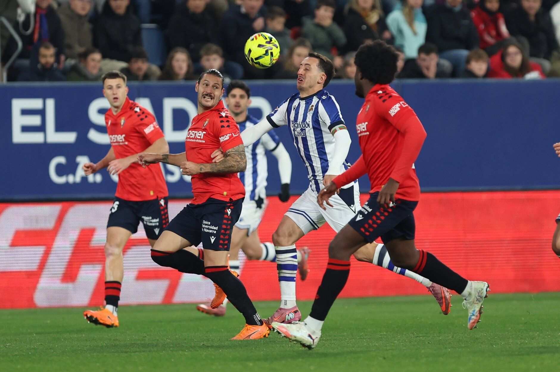 Osauna - Real Sociedad: Las mejores imágenes del partido