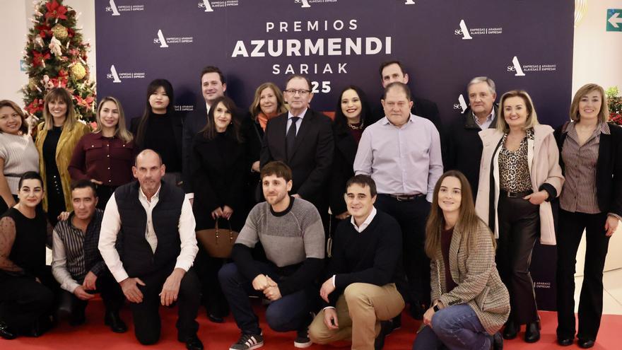 En imágenes: Entrega de los premios Azurmendi de SEA Empresas Alavesas