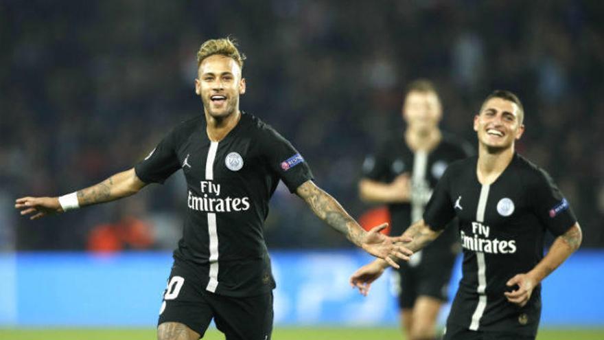 Neymar lidera la goleada del PSG
