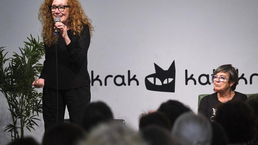 Cristina Fallaras y Maribel Medina, en  el Festival D-Letras
