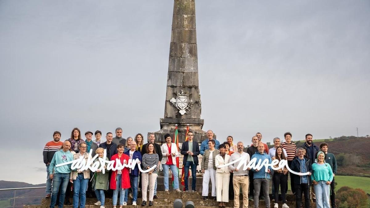 Acto de EH Bildu en Amaiur con motivo del aniversario del Estatuto de Gernika Acto de EH Bildu en Amaiur con motivo del aniversario del Estatuto de Gernika