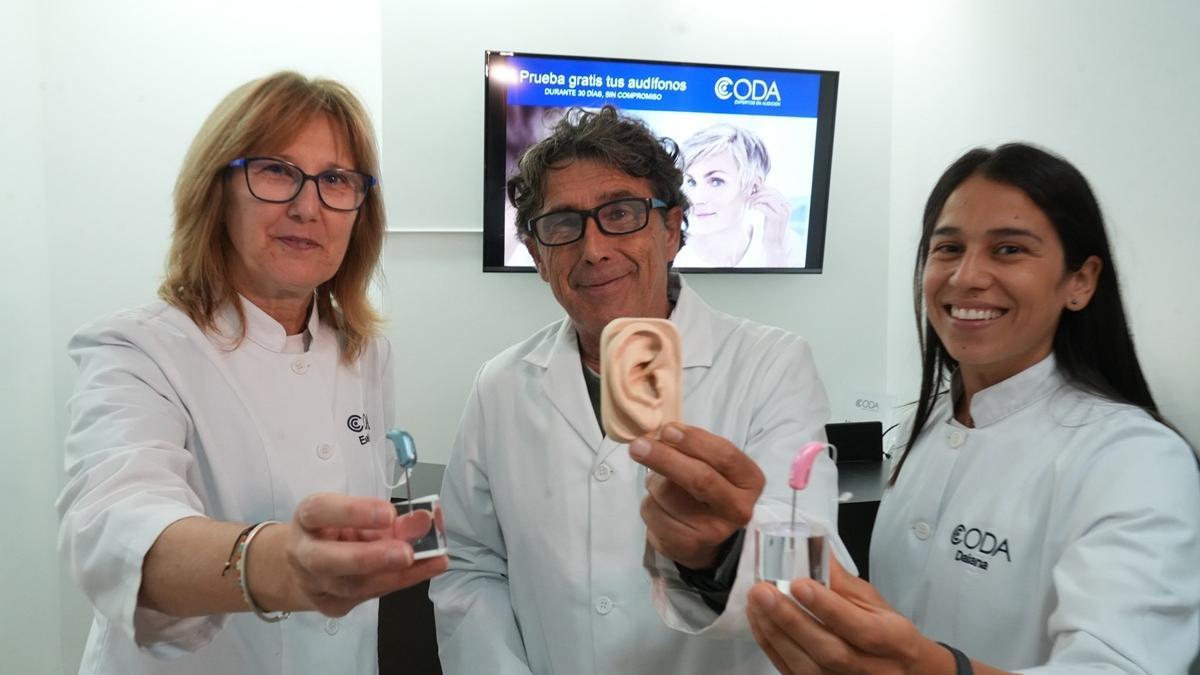 El equipo de profesionales de la clínica Coda.