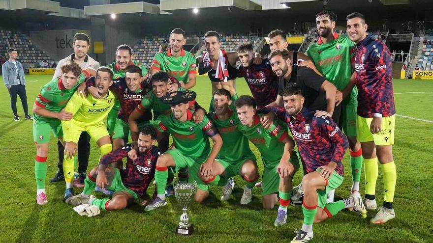 Osasuna se lleva la Euskal Herria Txapela con un gol de Osambela