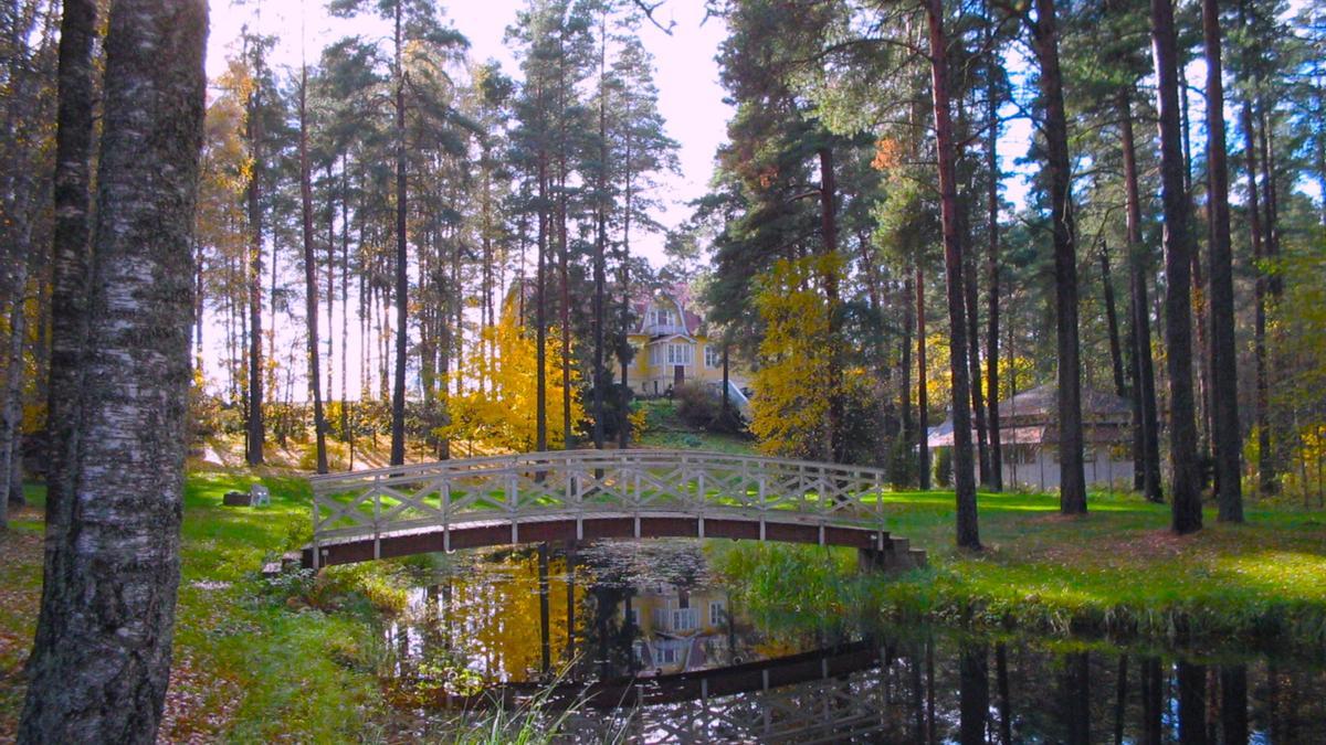 Jean se inspiraba en el bosque próximo a su casa.