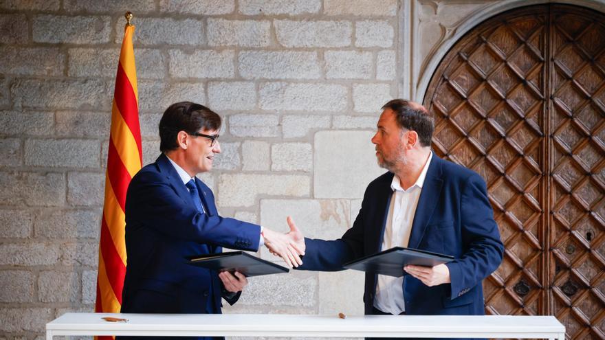 Así es el acuerdo de presupuestos alcanzado entre el Govern y ERC