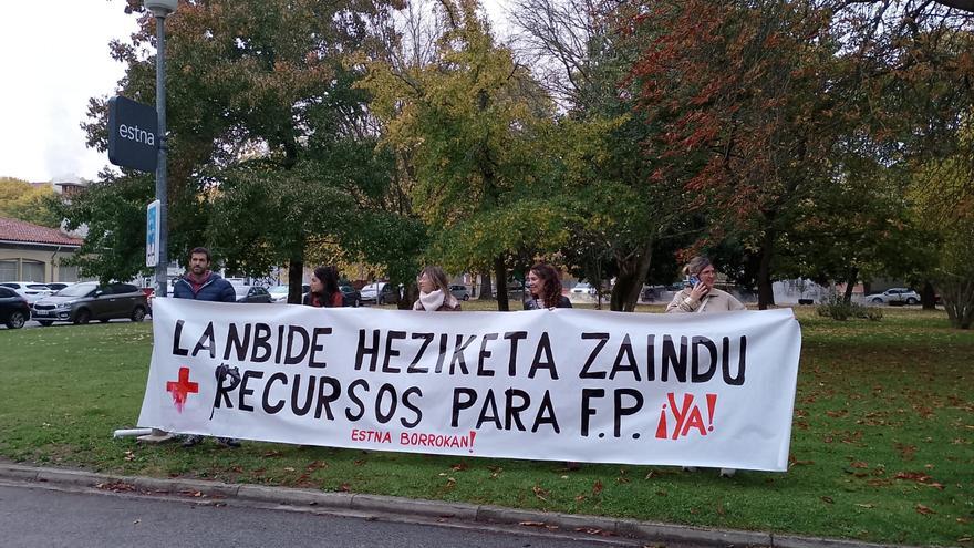 El profesorado de FP, en huelga en Navarra esta semana