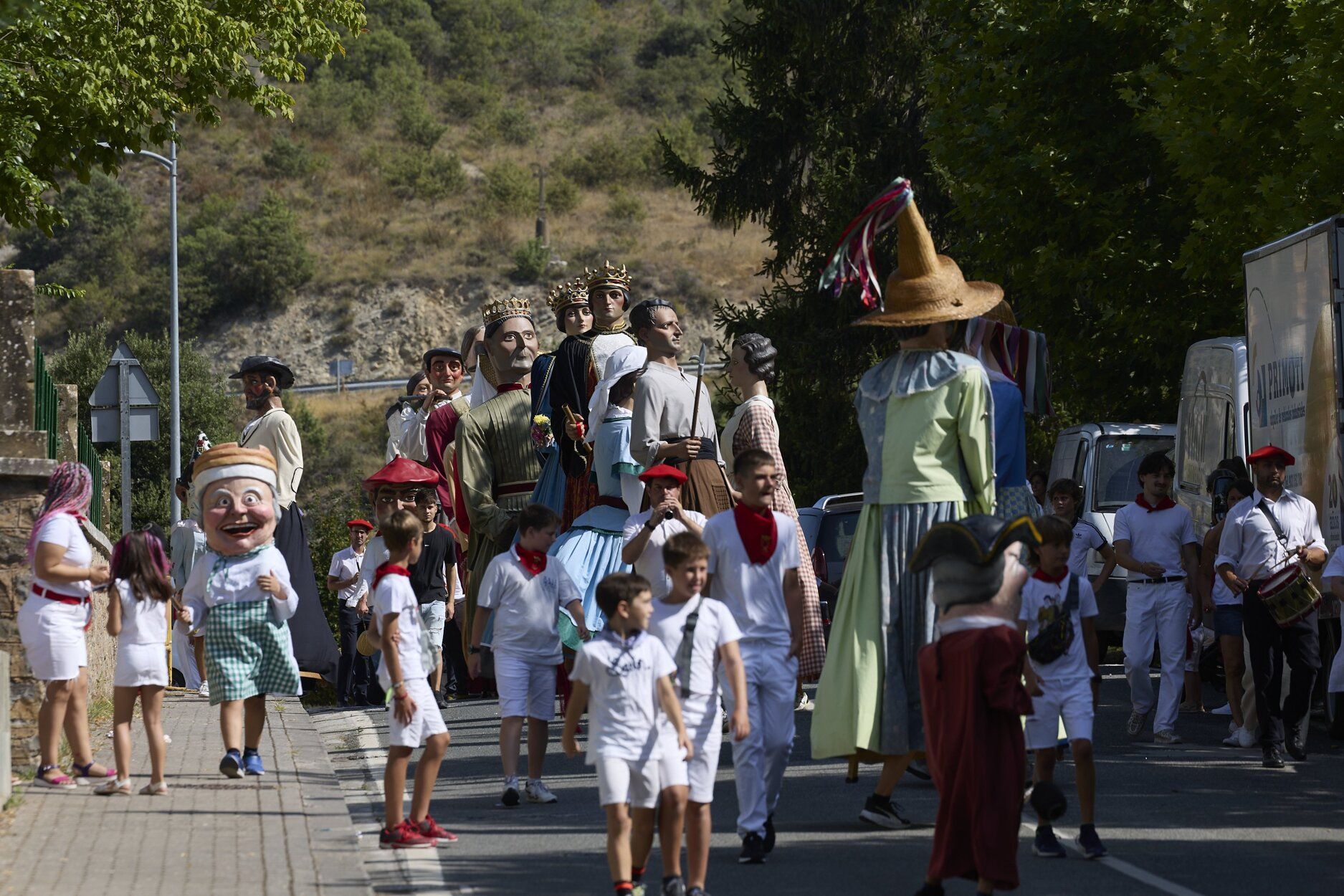 Fotos del  Día Grande de las fiestas de Aoiz