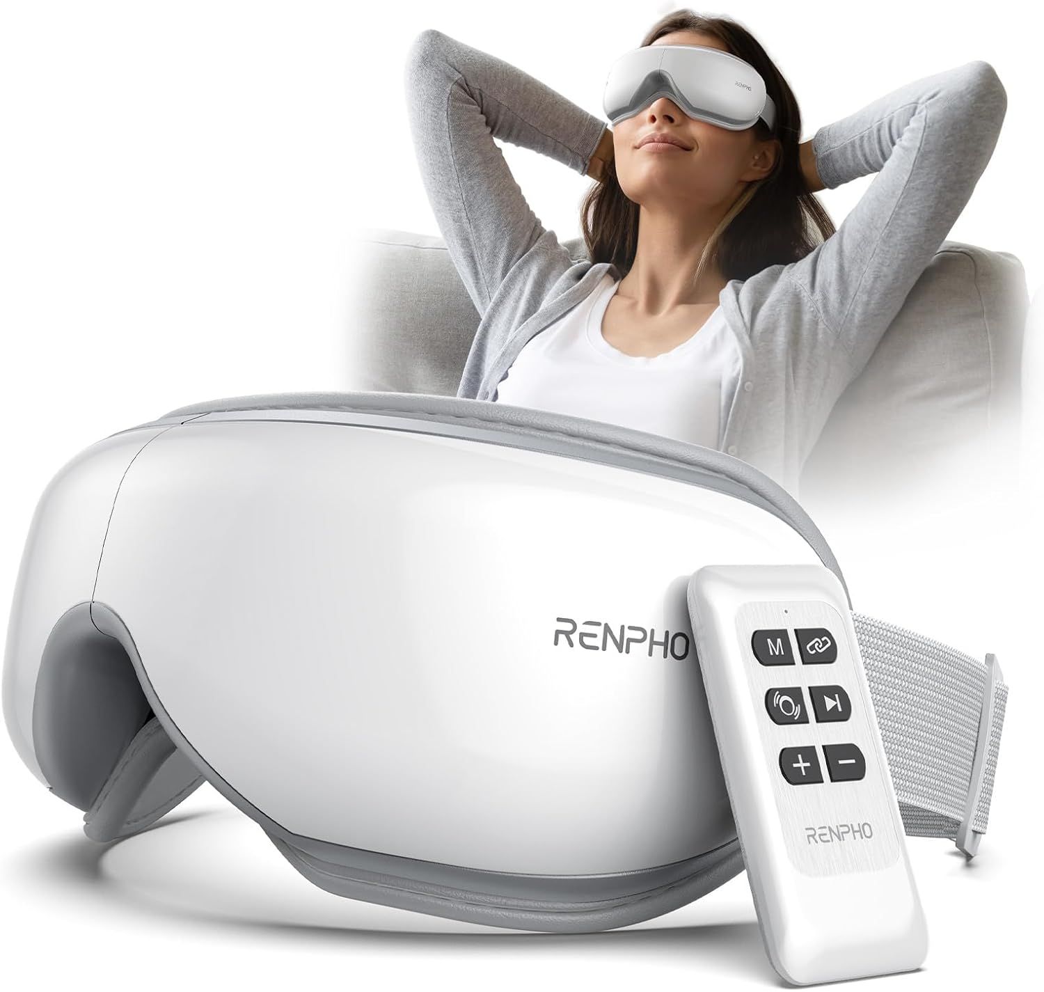 Masajeador de ojos con control remoto