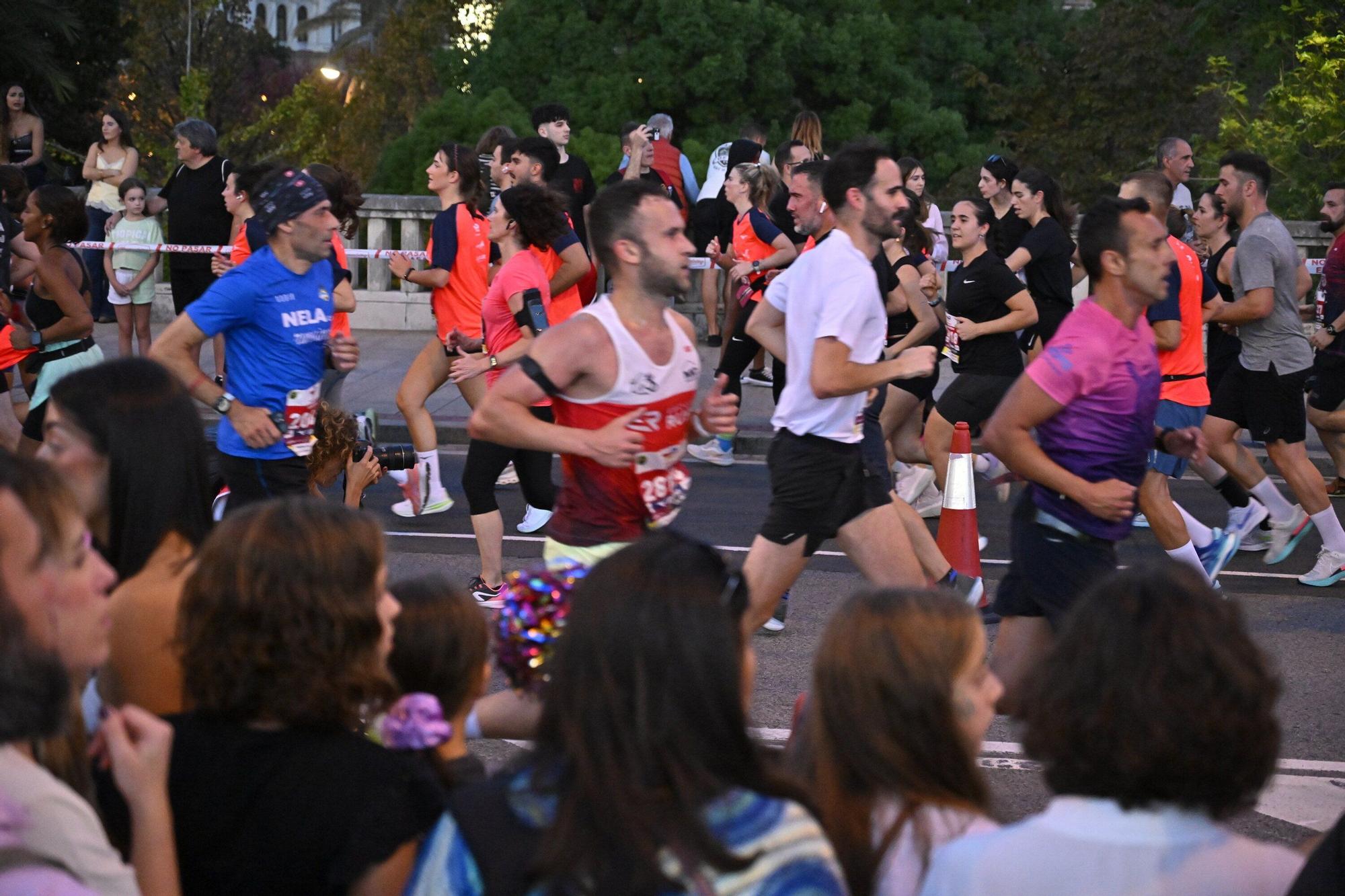 El Bilbao Night Marathon, en imágenes