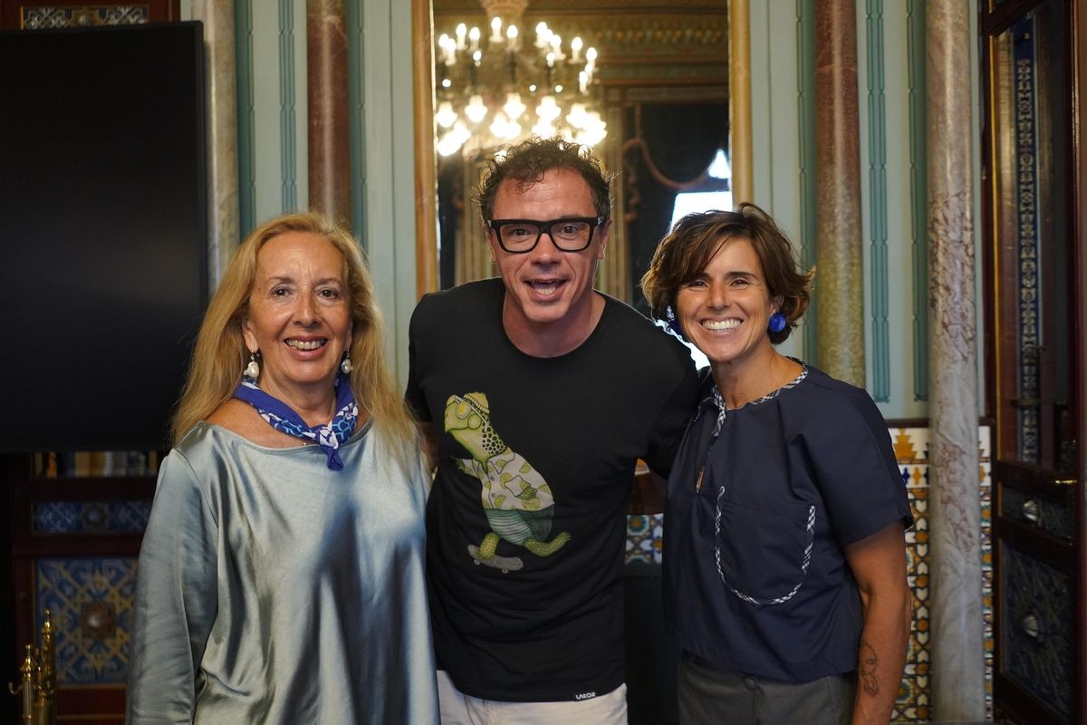 Recepción a la sociedad bilbaina en el Ayuntamiento de Bilbao
