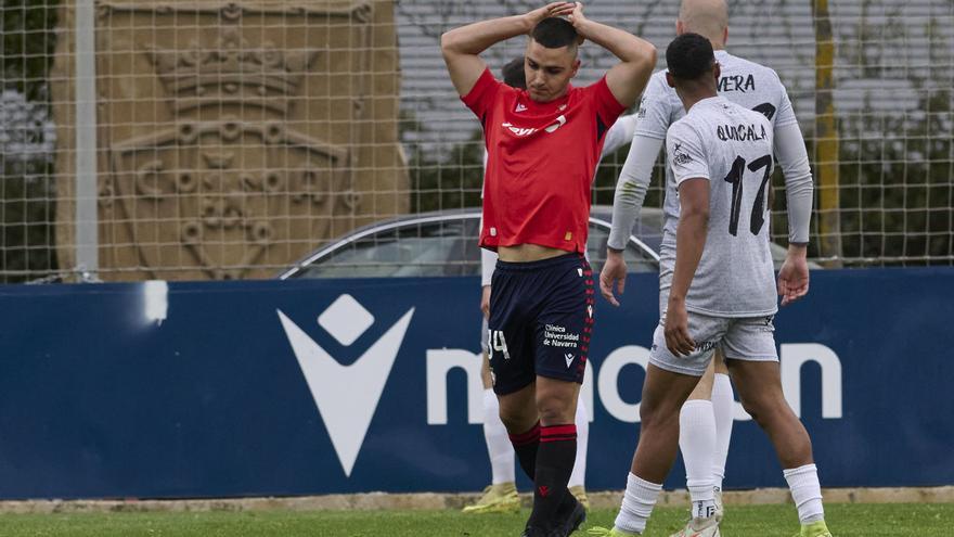 Osasuna Promesas cae por la mínima ante el Real Avilés (0-1)