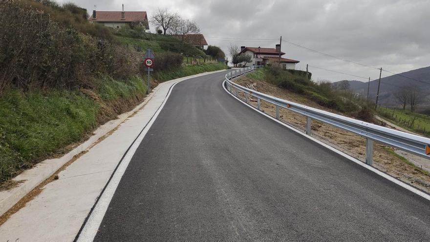 Finalizan las obras de mejora integral en el acceso a Aizkorbe