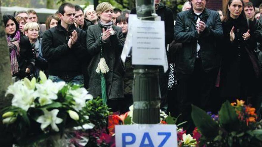 Los hijos y familiares estuvieron en la primera fila del homenaje