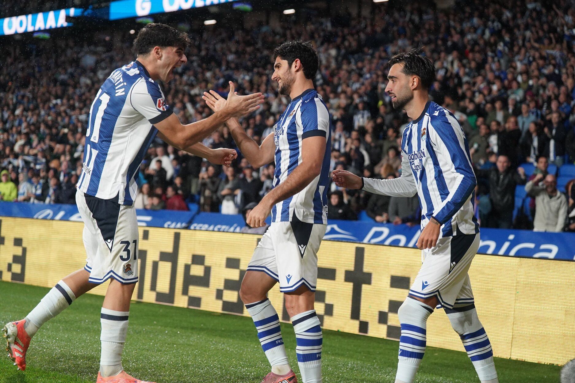 Las mejores imágenes del partido entre la Real y el Athletic