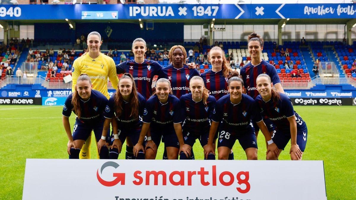 Primer once titular del Eibar de la temporada 2025-26.