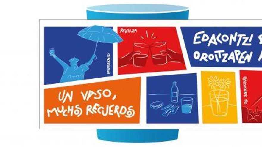 Fundación Vital y Ayuntamiento pondrán en circulación 125.000 vasos reutilizables para unas fiestas sostenibles en Vitoria-Gasteiz