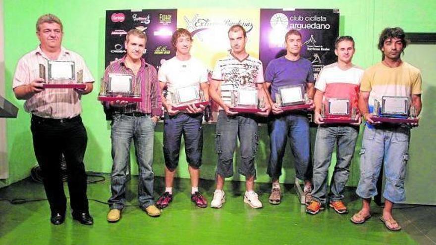 Homenaje a los organizadores de la Extreme en 2007.