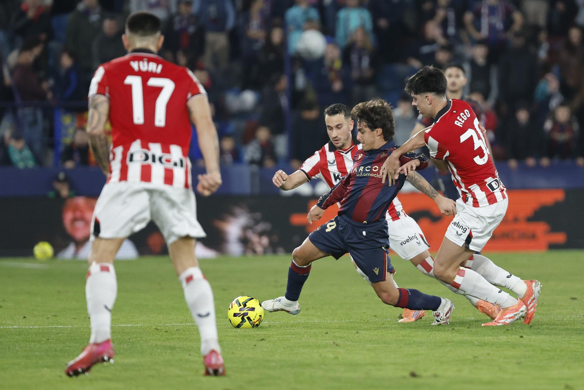 El Levante-Athletic, en imágenes