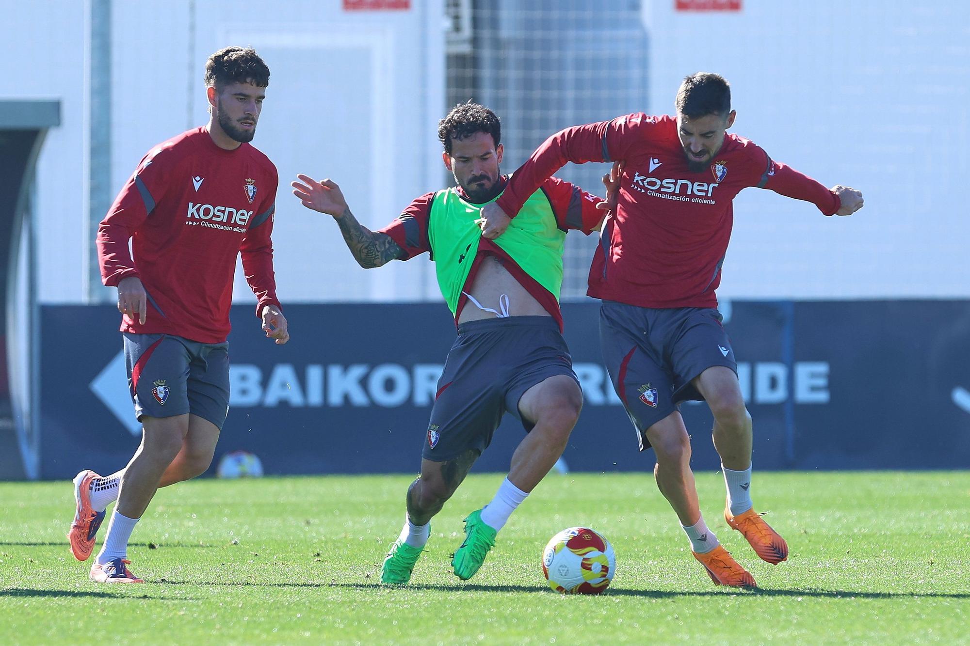 Fotos del entrenamiento de Ossuna (martes 28 de octubre de 2025)