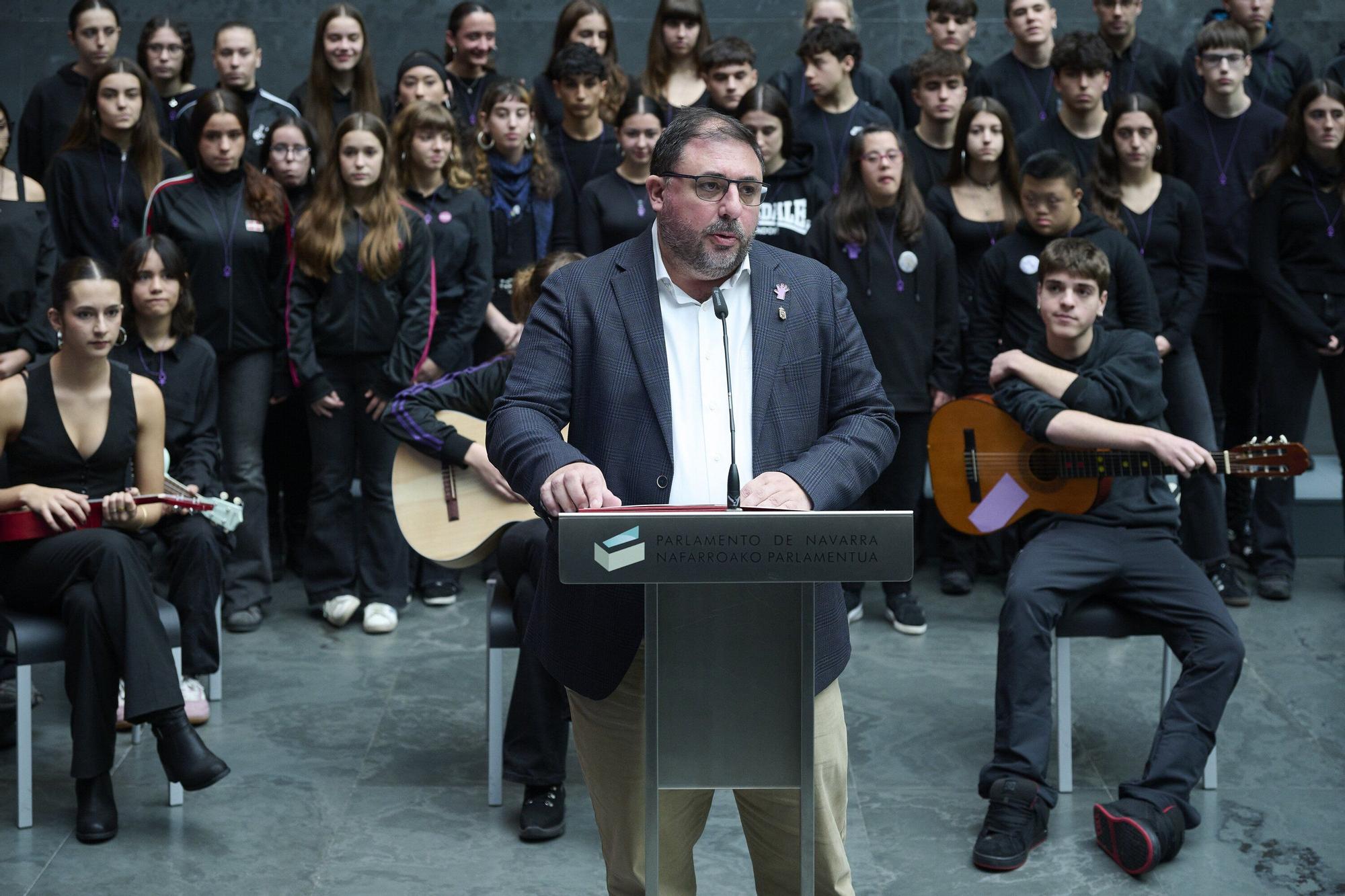 Navarra sale a la calle  este 25N contra la violencia machista