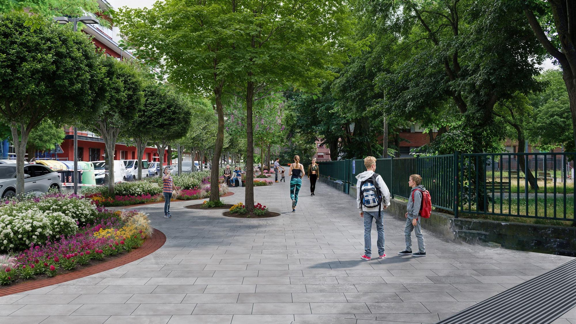 Una exposición muestra cómo será Zaramaga tras la reforma