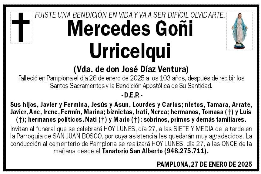 Mercedes Goñi Urricelqui