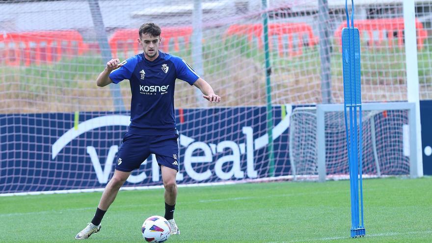 Aimar Oroz trae las buenas noticias a Osasuna