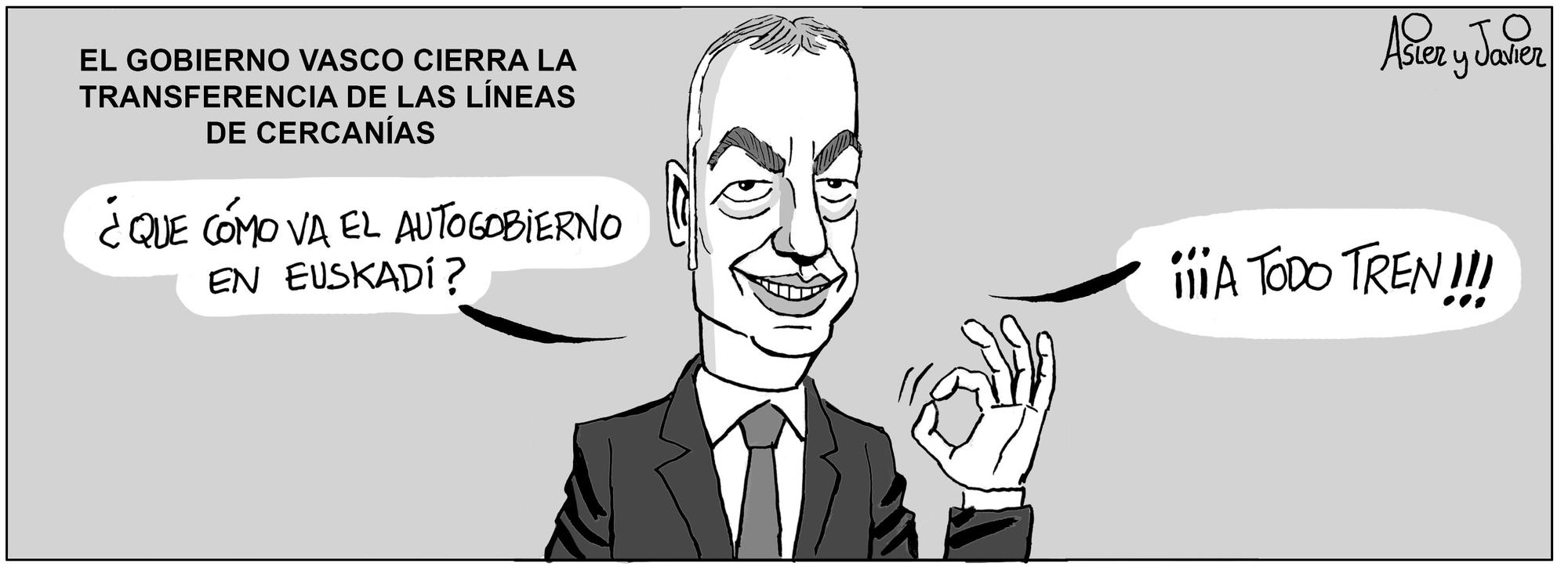 La tira de Asier y Javier del lunes 26 de febrero