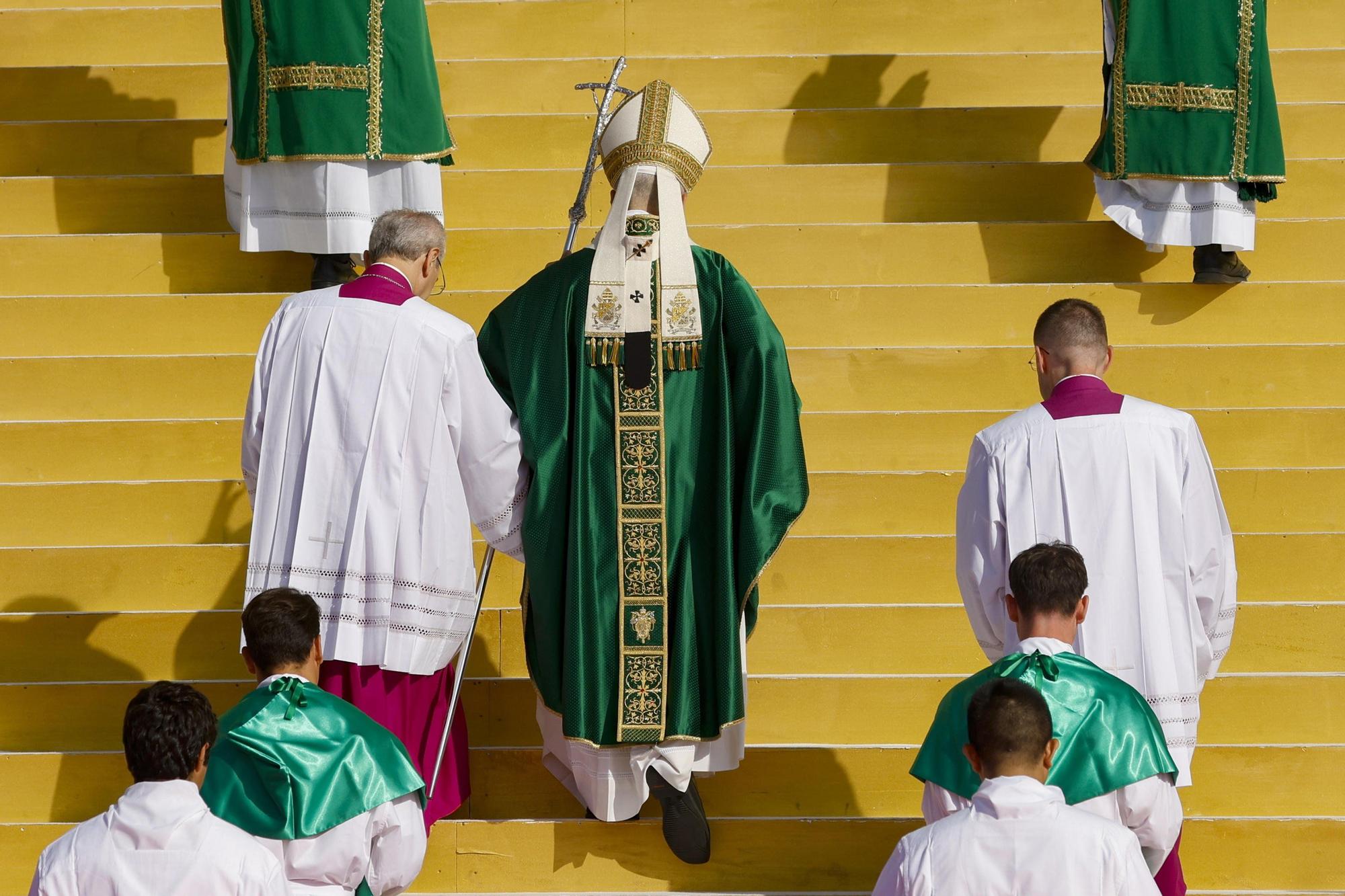 El papa León XIV despide el Jubileo de la Juventud