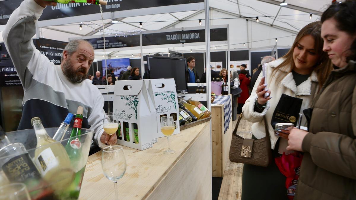 La carpas de Ardoaraba, refugio perfecto para un brindis festivo