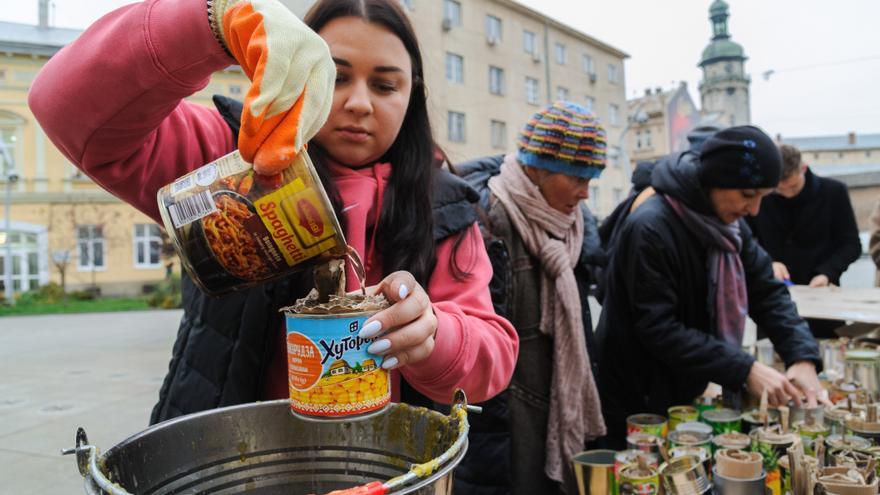 Llega el invierno a Ucrania