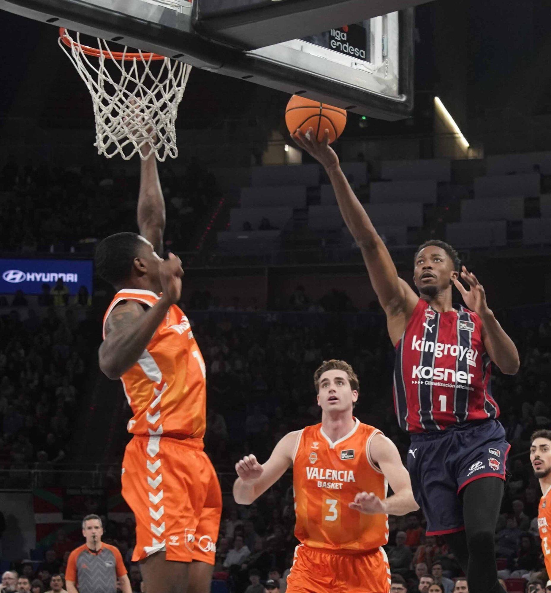 En imágenes: Derrota del Baskonia ante el Valencia Basket