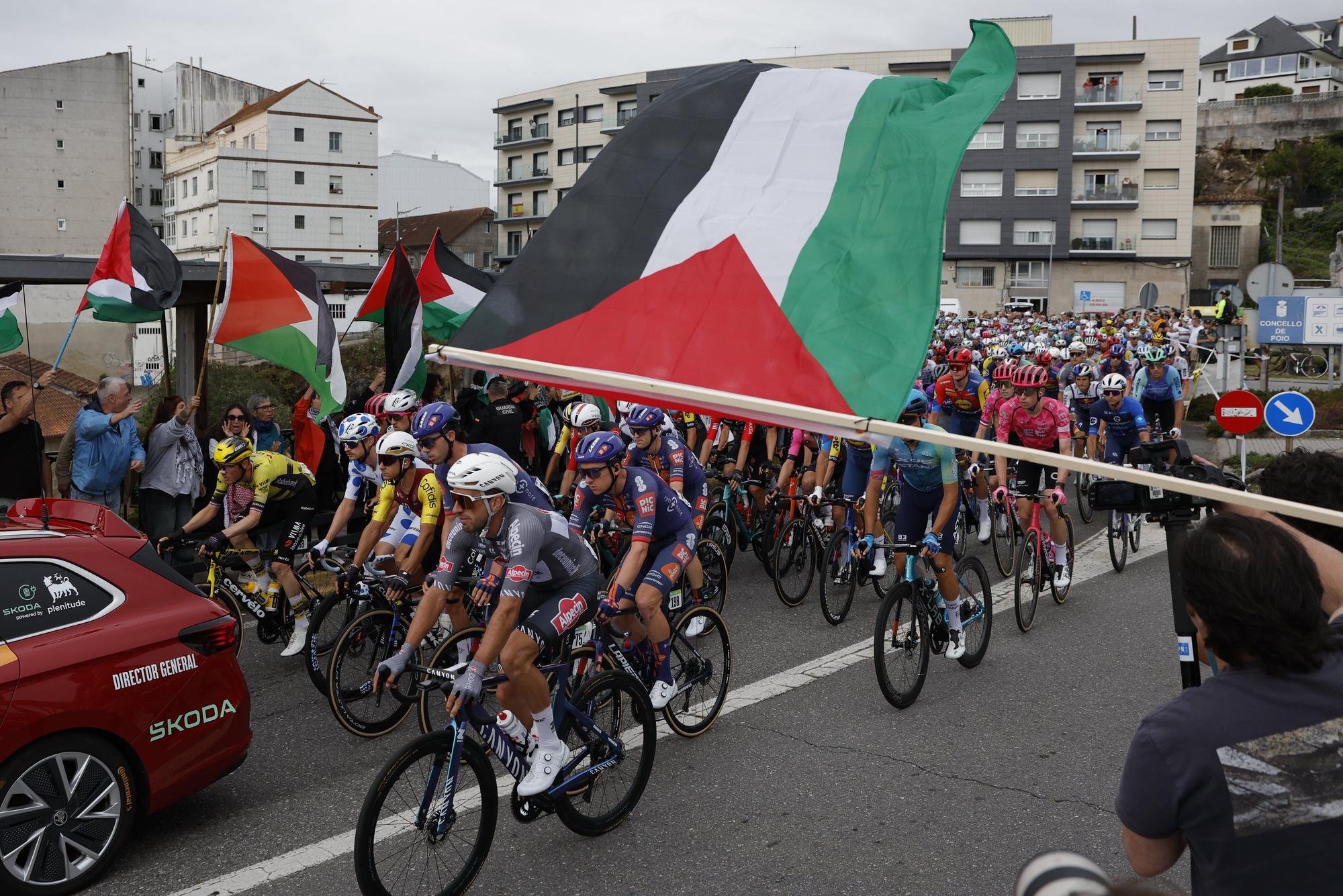 Israel arrastra a la Vuelta: de nuevo se corta una etapa
