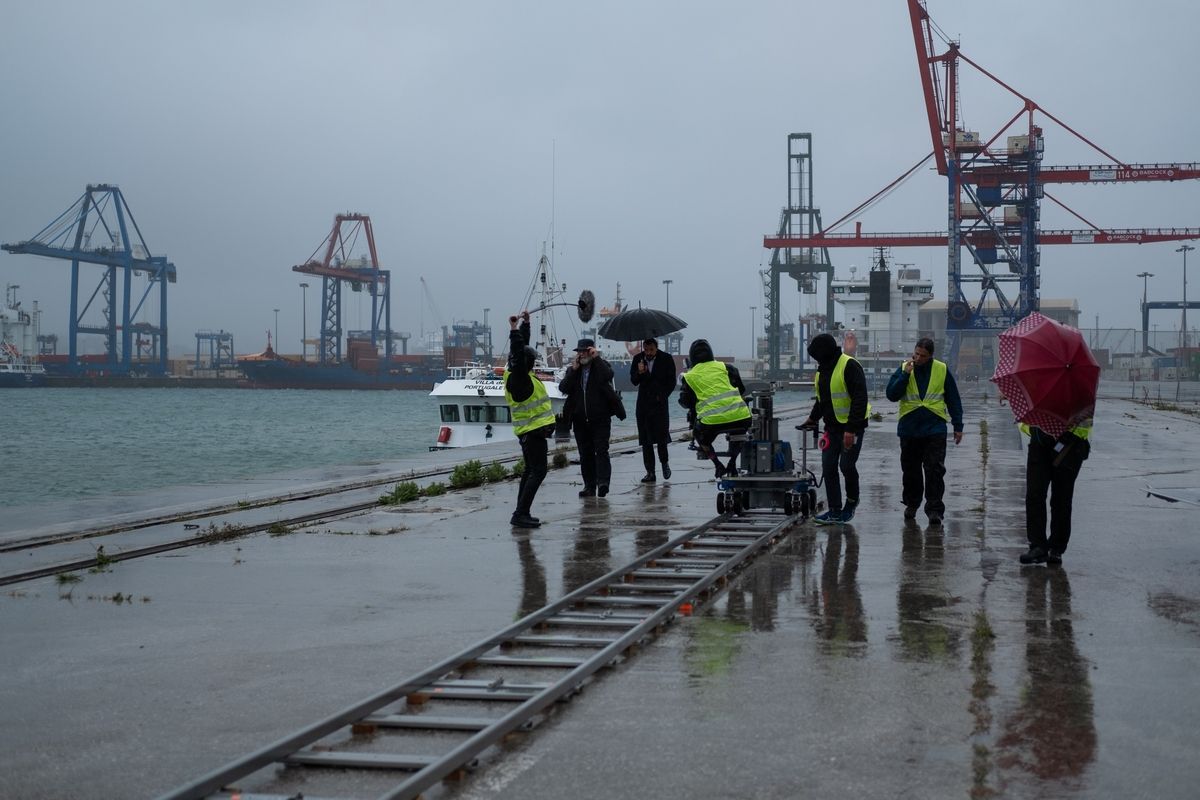 Una ballena, con Ingrid García-Jonsson y Ramón Barea, se rueda en Bizkaia