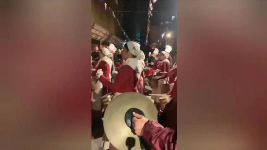 Vídeo de una de las actuaciones de la txaranga