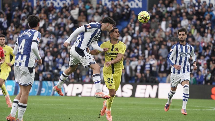 Sigue en directo el partido entre la Real Sociedad y el Villarreal