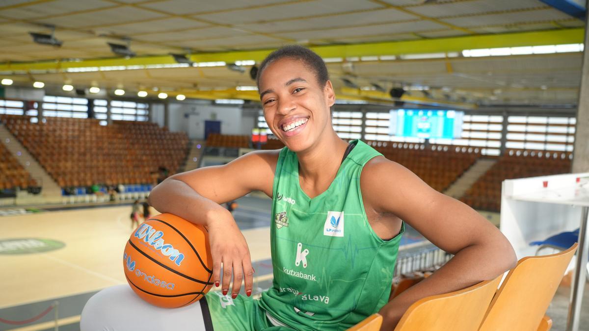 Isabela Jourdain, jugadora del Kutxabank Araski