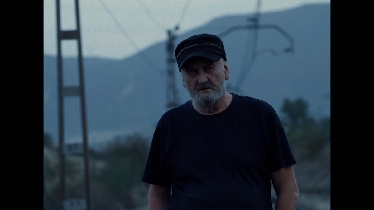 Montxo Rejano, en una escena del corto.