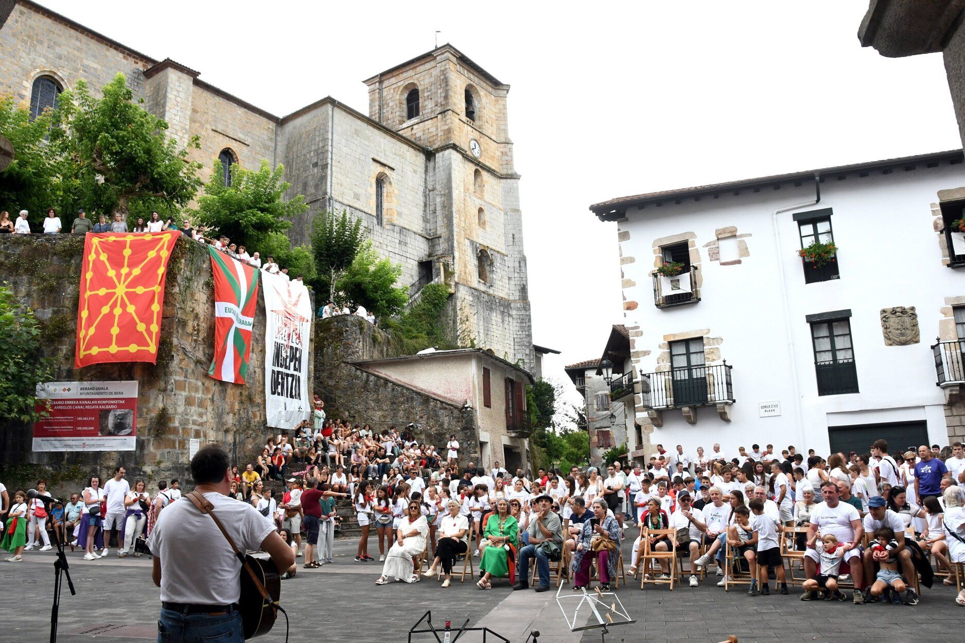 Fotos del chupinazo de Bera