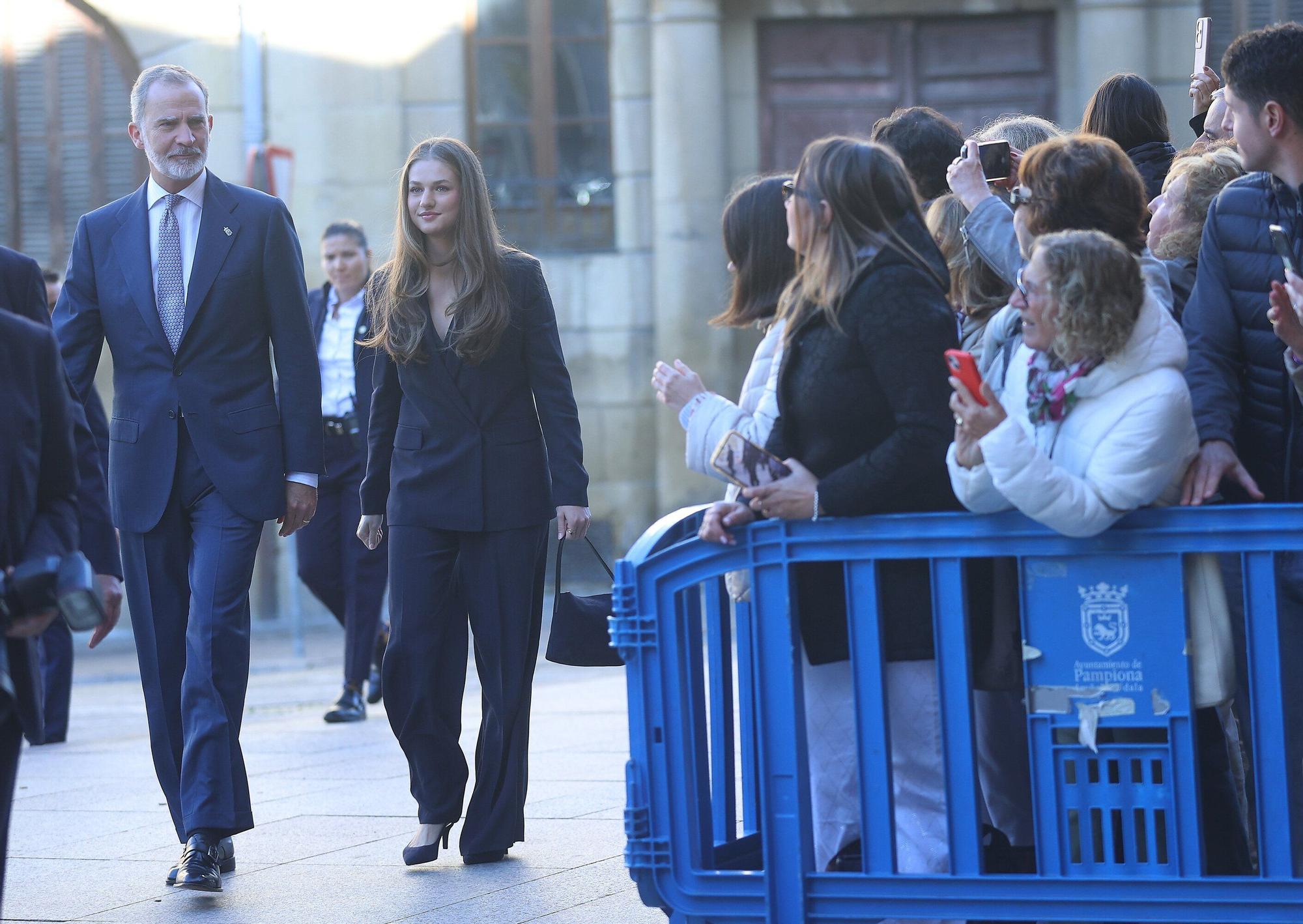 Visita de Felipe de Borbón, Leonor y Letizia a Navarra (viernes 26 de septiembre de 2025)