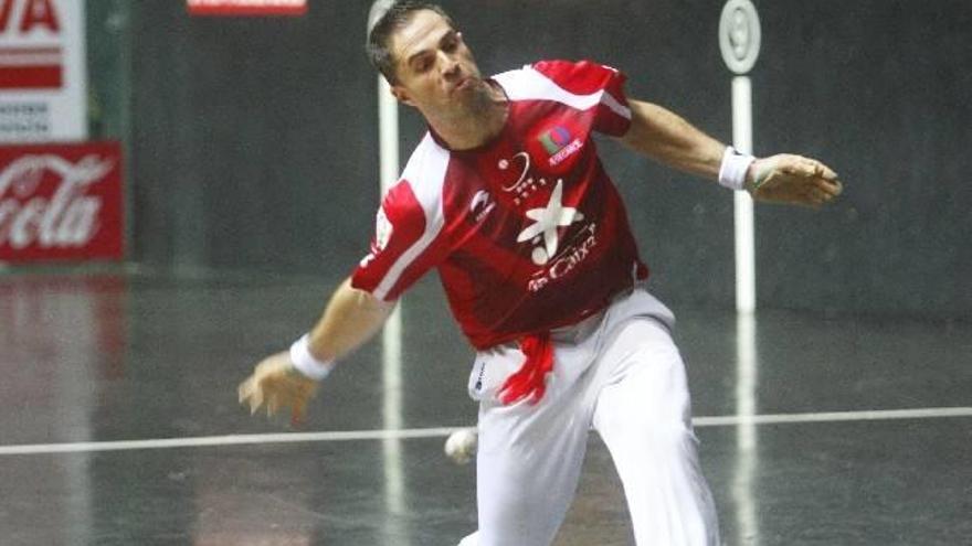 Aimar Olaizola será el rival de Irujo en la final del Manomanista