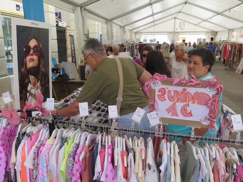 Feria de Verano de la asociación de comerciantes de Urretxu y Zumarraga